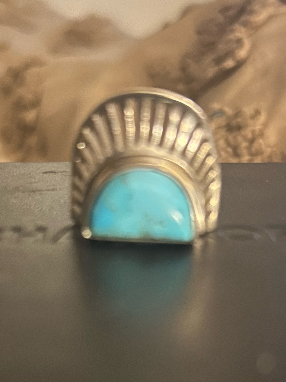 Sterling turquoise ring